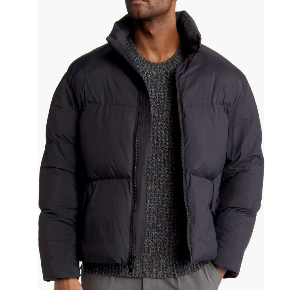 VINCE MEN’S BLACK PUFFER JACKER $795.